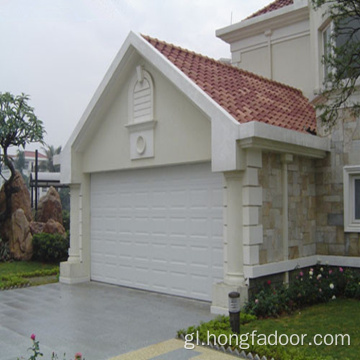 Porta de garaxe seccional de aceiro residencial